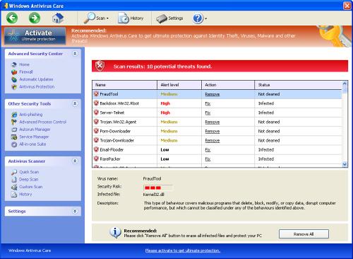 system care antivirus