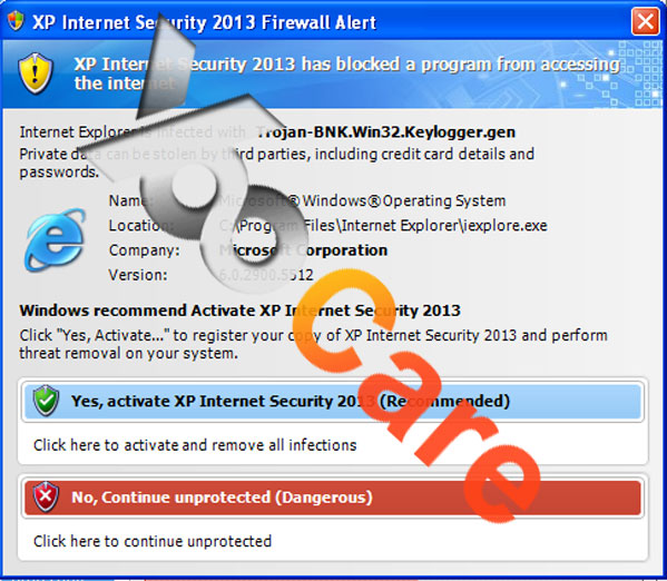 XP-Internet-Security-2013-Firewall-Alert