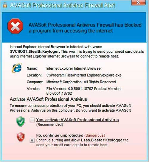 AVASoft Professional Antivirus 2