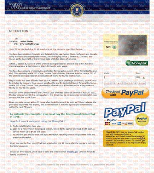 FBI-PayPal-Virus