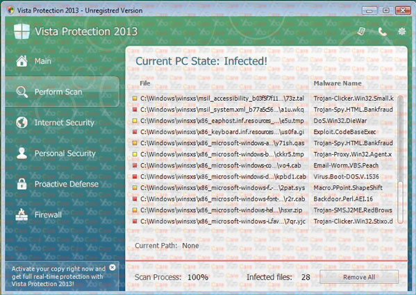 How To Turn On Malware Protection In Vista