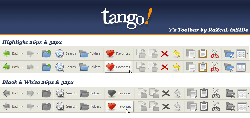 Tango Toolbar