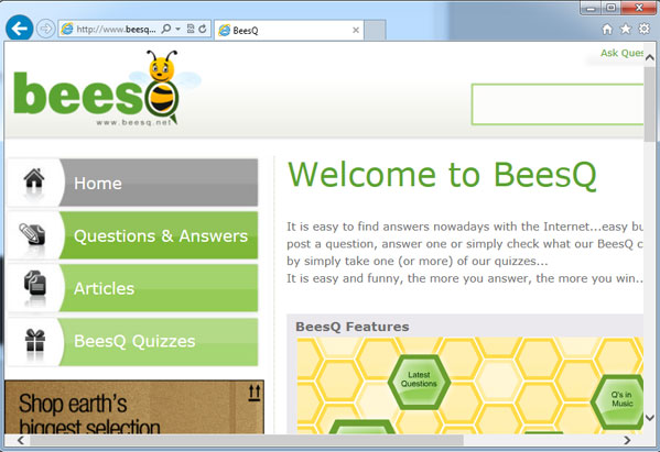 Beesq.net redirect virus