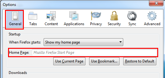 Firefox options-2