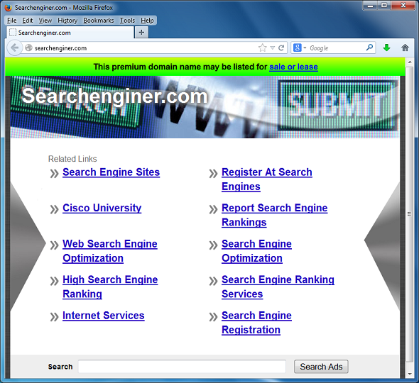 Searchenginer.com-popup