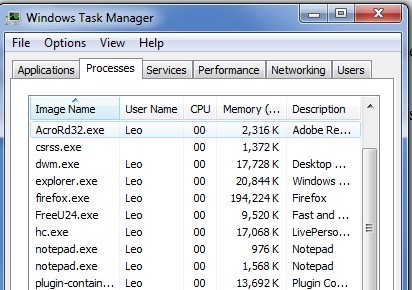 Windows Task Manager