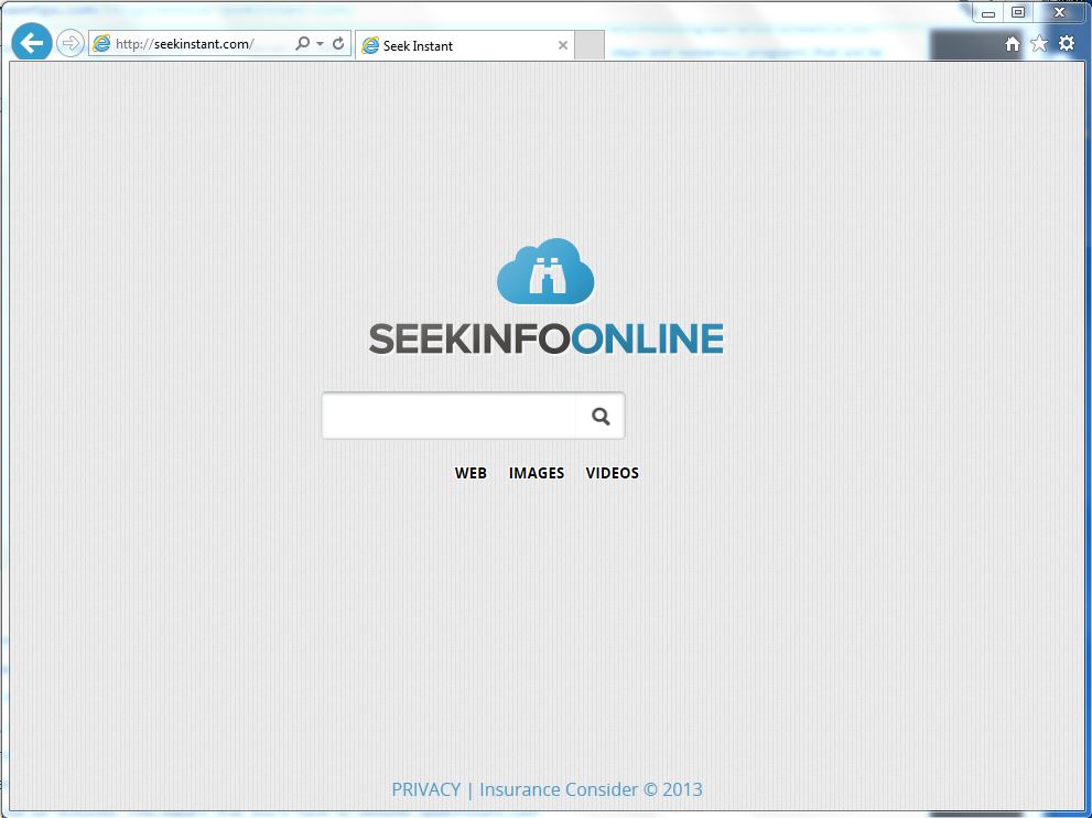 SeekInstant.com removal