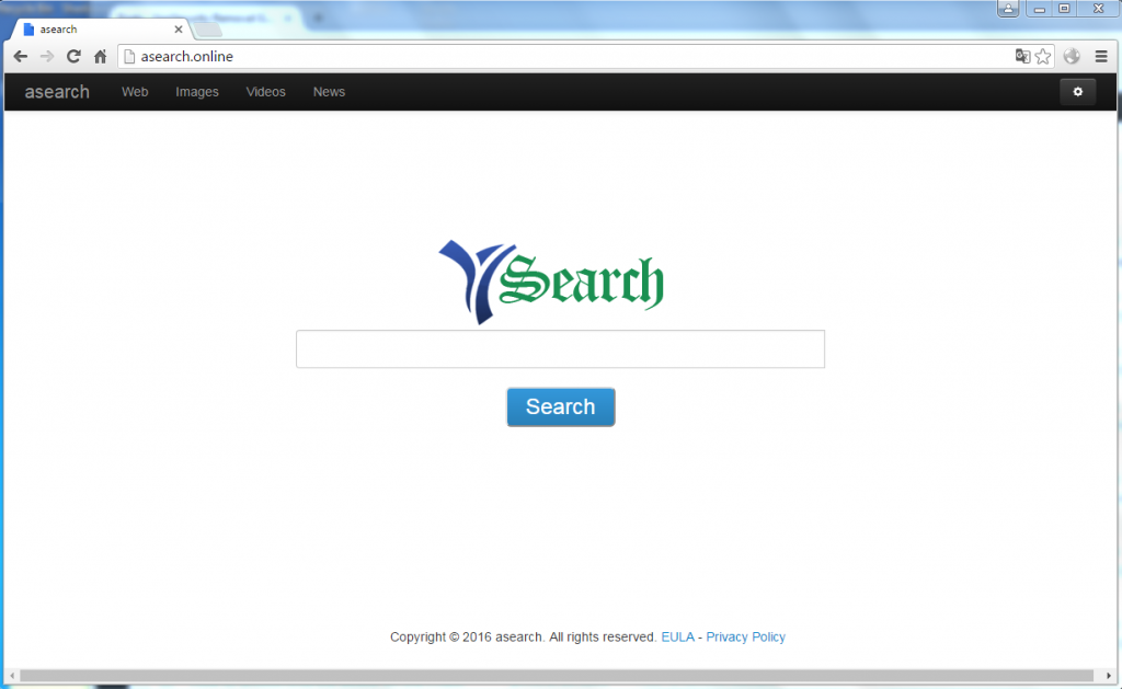 Asearch.online browser hijacker