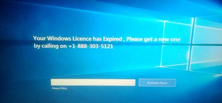 Your Windows Licence Has Expired