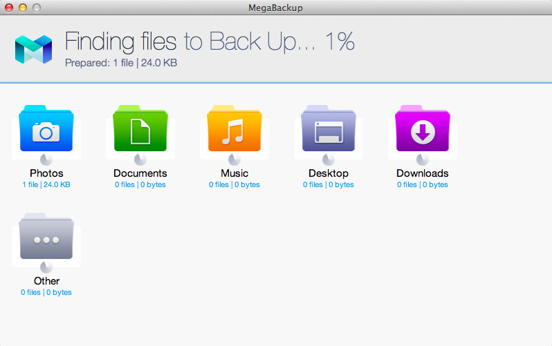 backing up