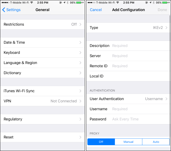 Apple ios mikrotik ipsec настройка vpn