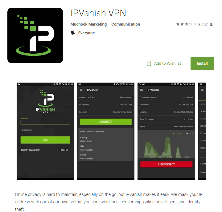 Applications ips. IPVANISH VPN. Программа VPN для андроид. Как установить випиэн на андроид. IP Vanish не подключается.