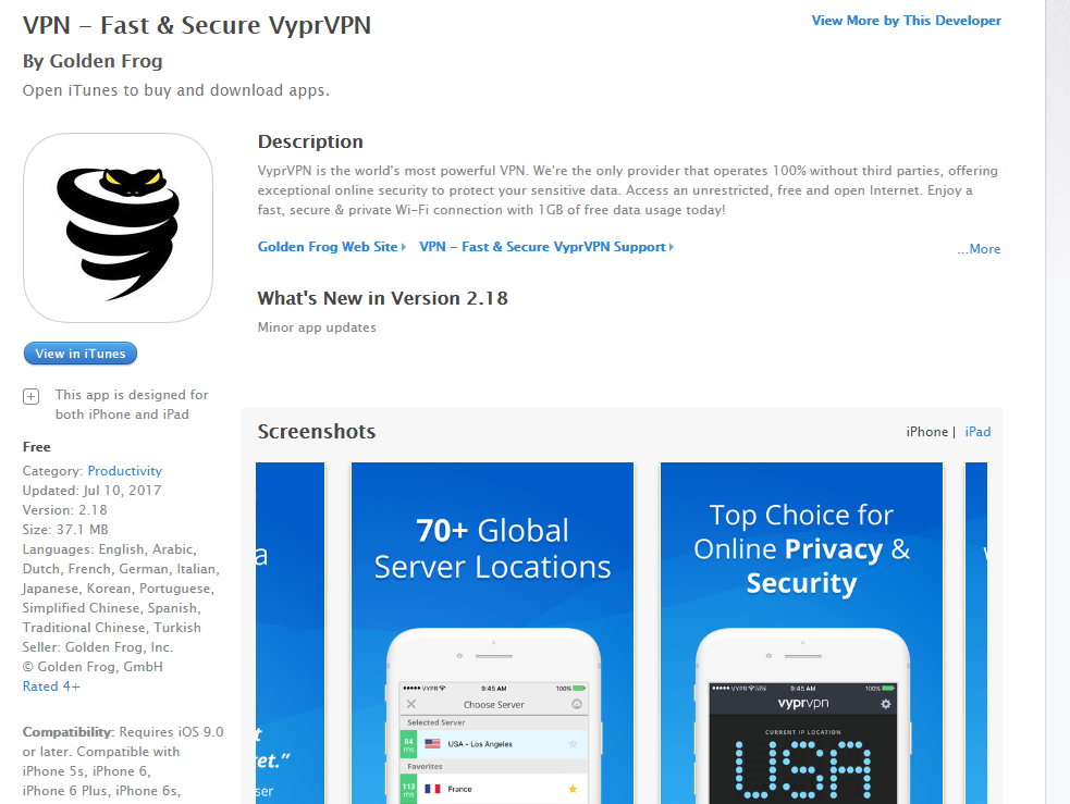 vpn recommended for tweetadder