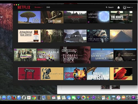 How do you download netflix shows on mac