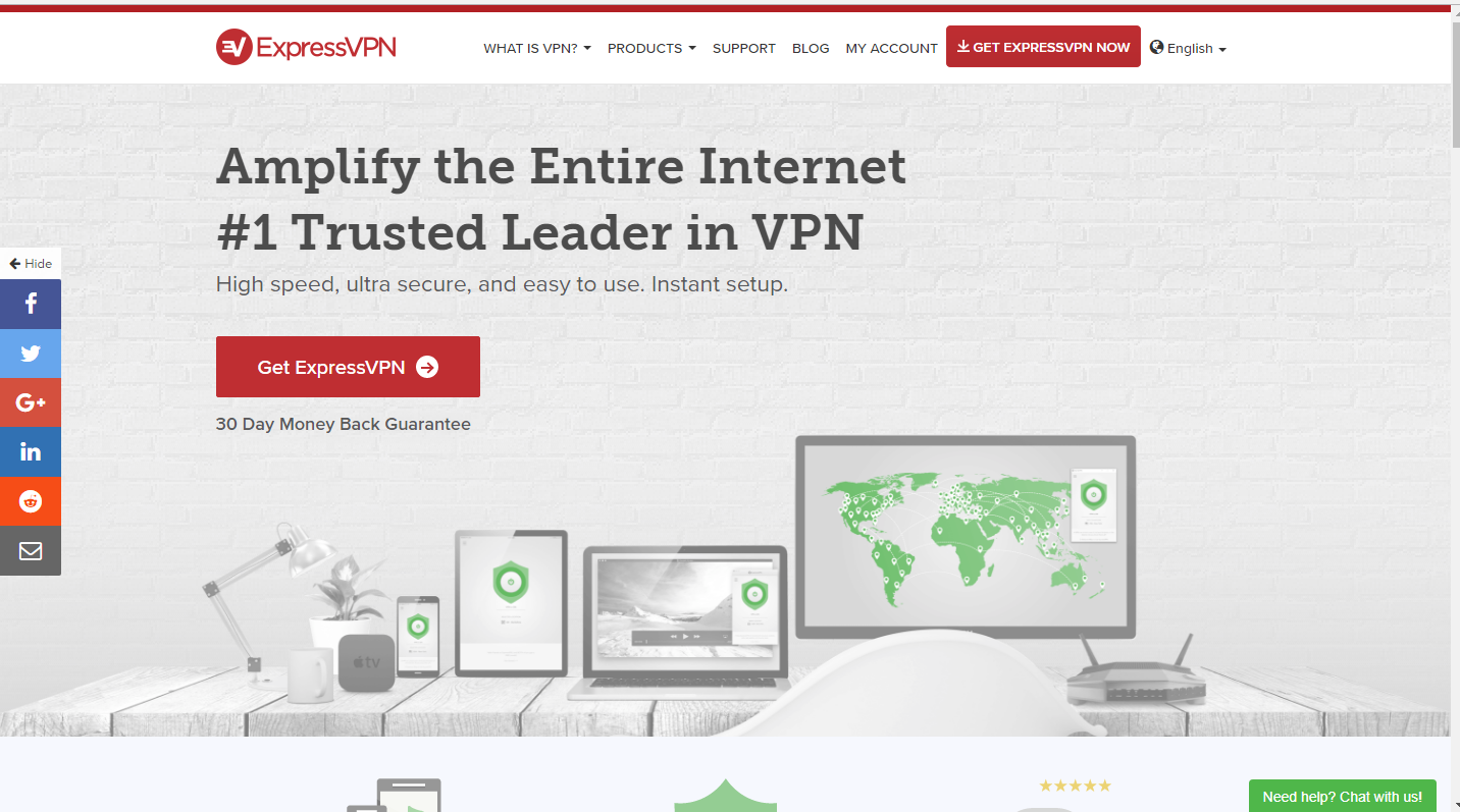 Express vpn i 30 dager