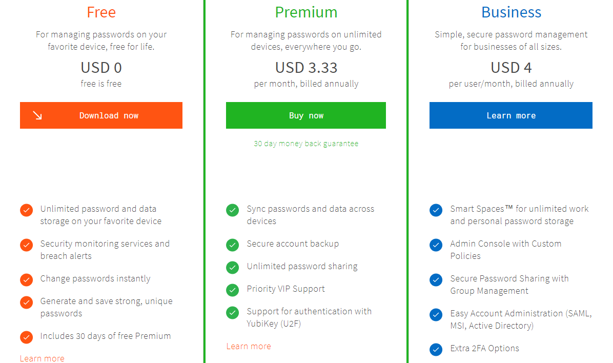 dashlane india pricing