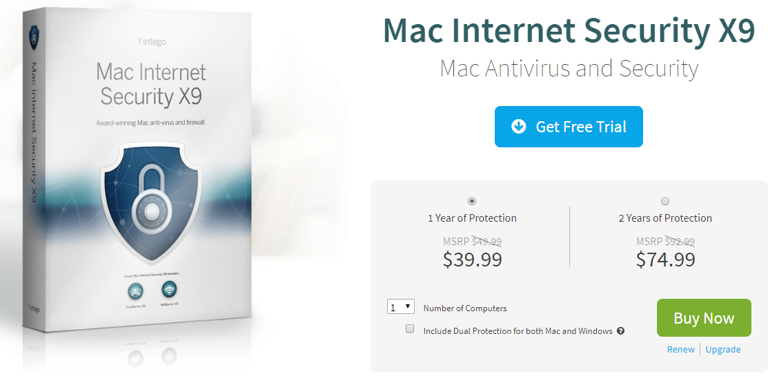 mac internet security x9