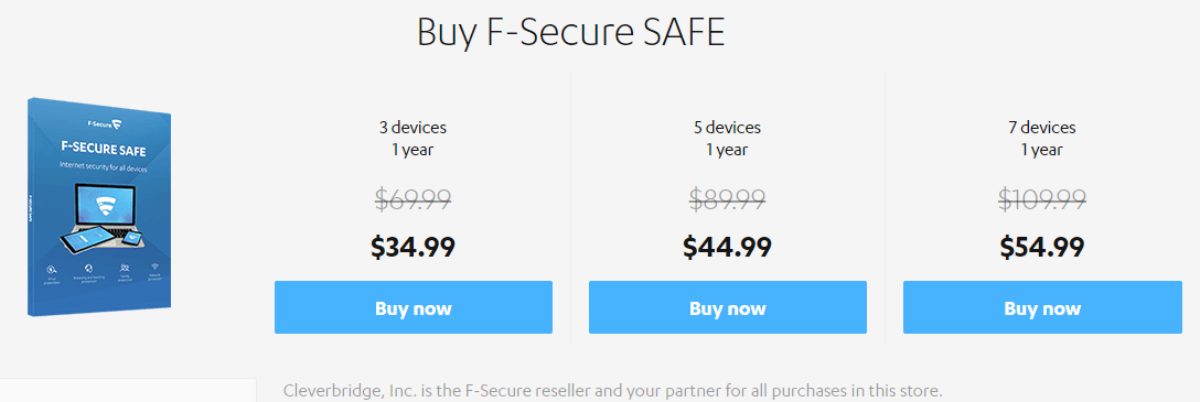 f secure discount code