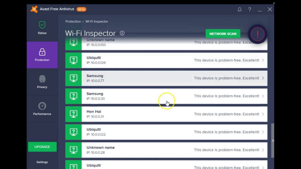 what is avast explorer scan