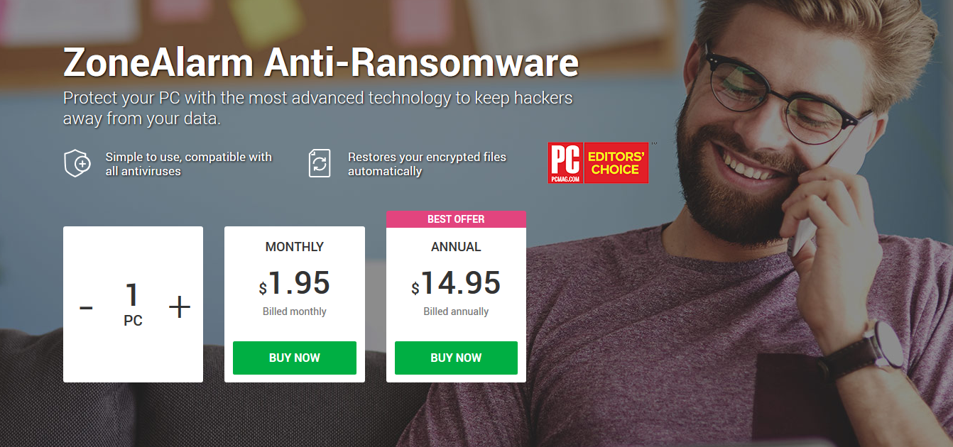 download zonealarm anti ransomware