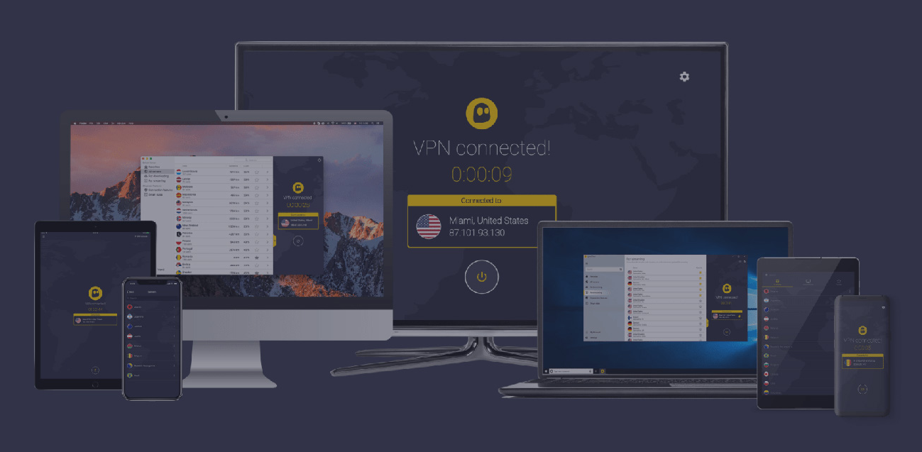 cyberghost secure vpn