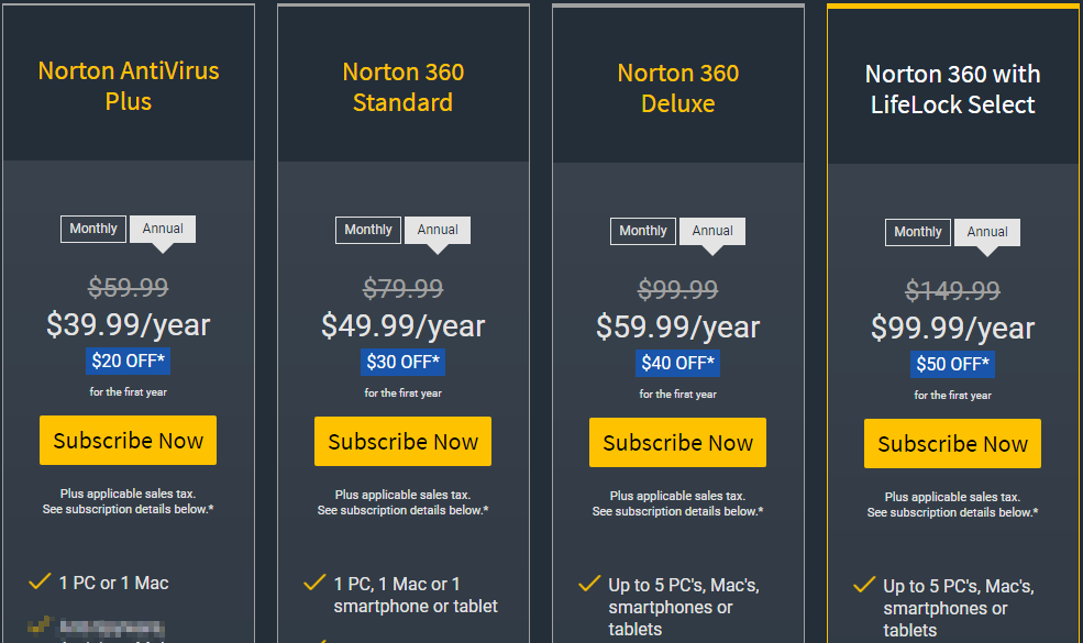 norton lifelock plans