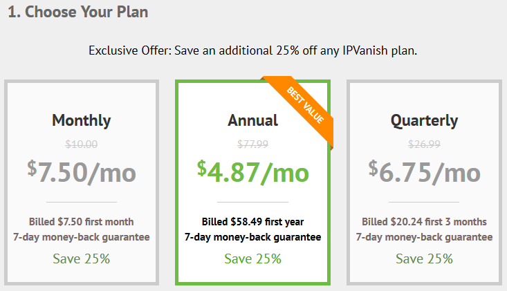 ipvanish coupon