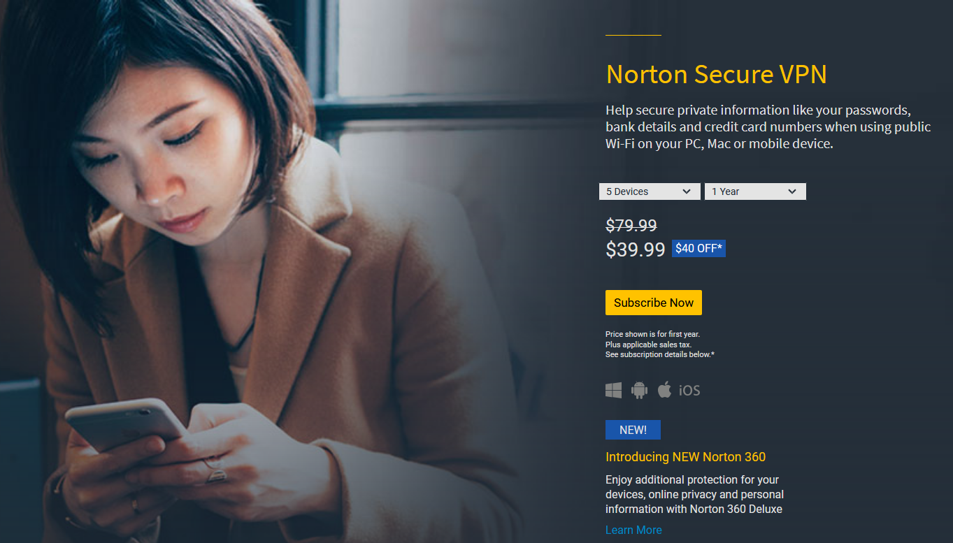 norton mobile security vpn