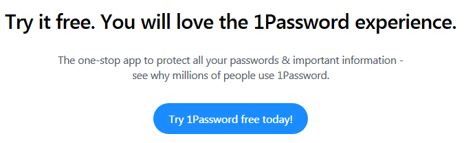 1password promo code