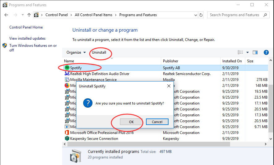 How to Uninstall Spotify Completely on Windows 10?