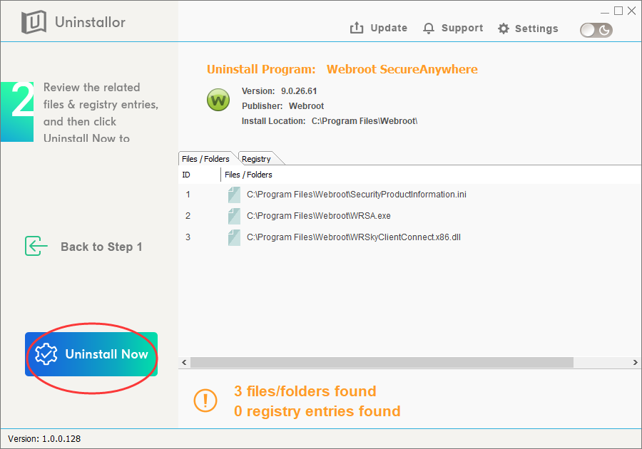 remove webroot secureanywhere