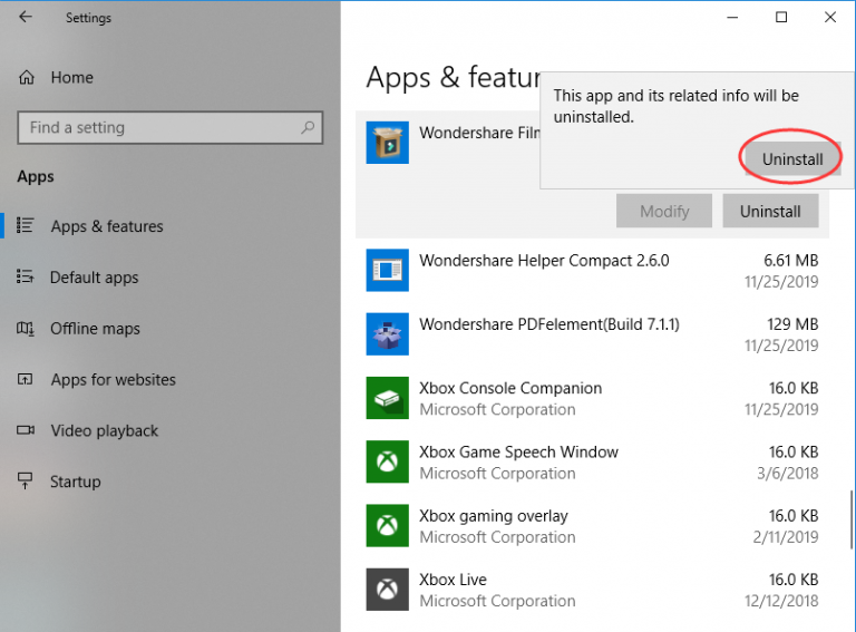 wondershare removal wondershare removal