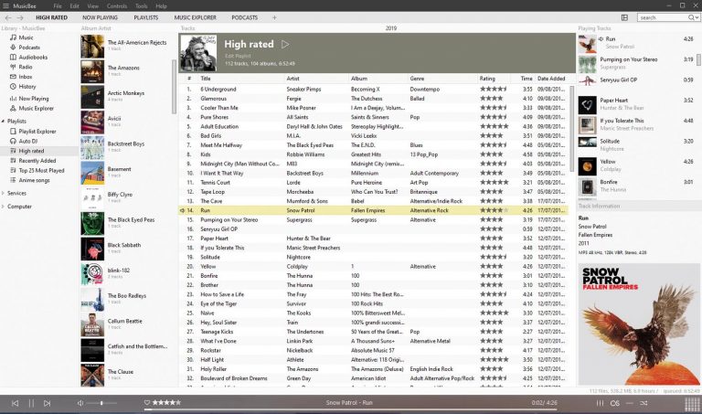 download musicbee for windows 10