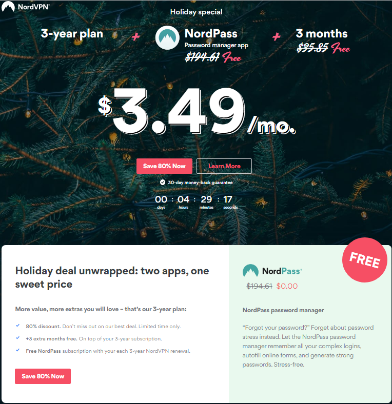 nordvpn coupon 1 year