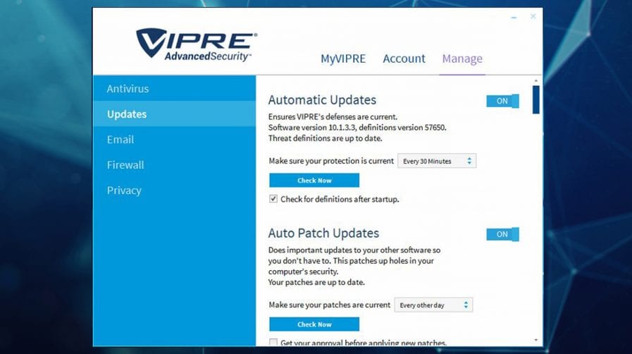 vipre advanced security for home