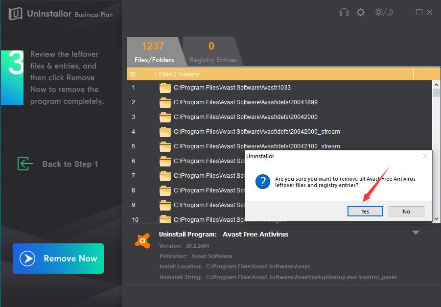 how to uninstall avast antivirus in windows 10