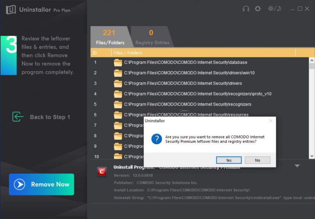 How To Uninstall Comodo Internet Security Premium Completely Yoosecurity Removal Guides