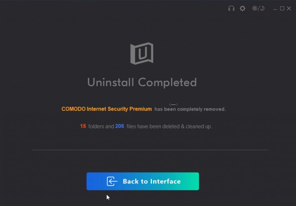 uninstall tool for comodo firewall