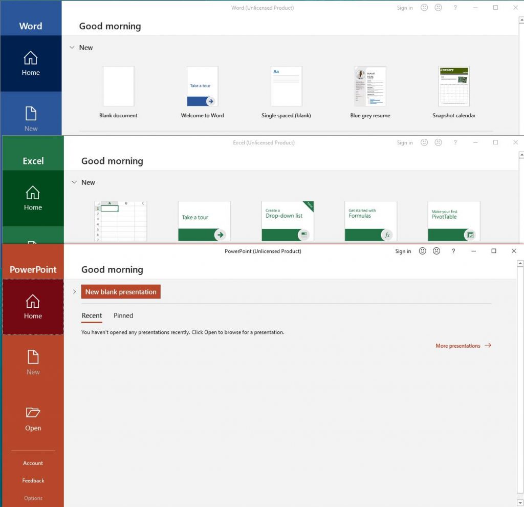 uninstall office 365 trial windows 10