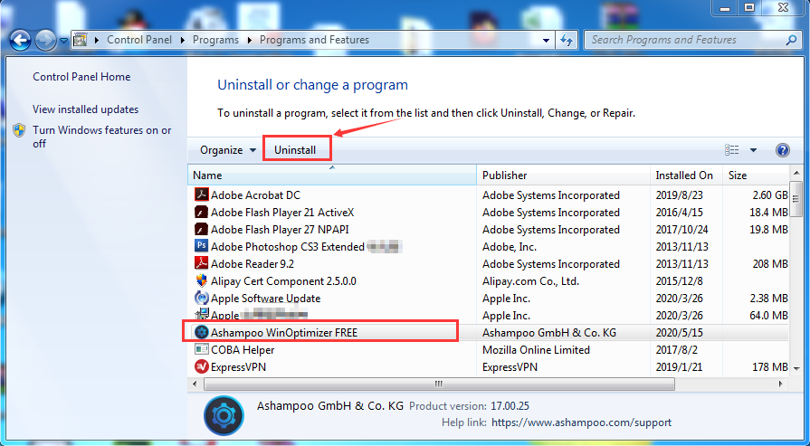 Ashampoo UnInstaller 14.00.10 instal the last version for apple