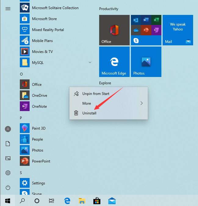 uninstall office 365 from windows 10