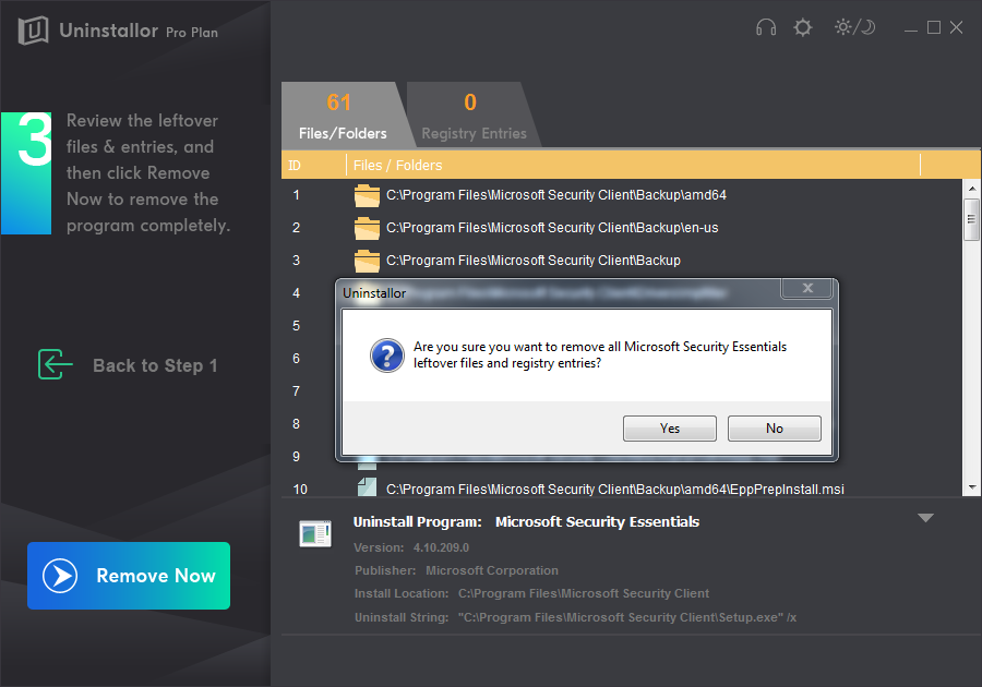 should i uninstall microsoft security essentials