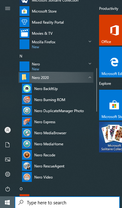 how to uninstall nero burning rom to upgrade to windows 10