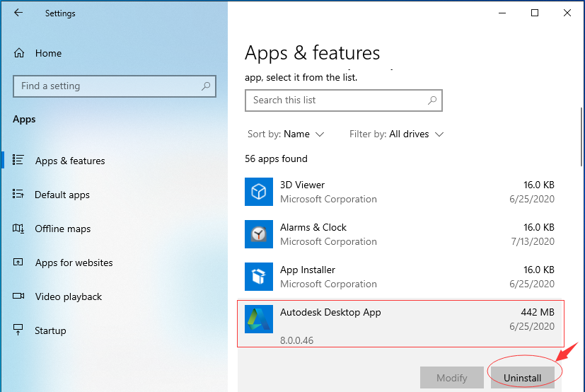 how to uninstall a program on windows 10 manually