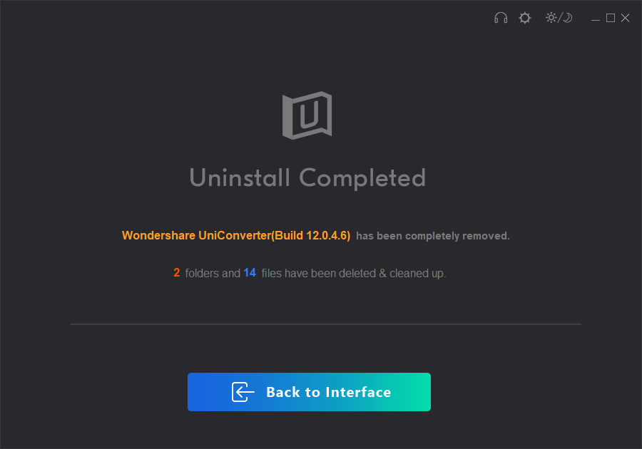 how to uninstall wondershare uniconverter