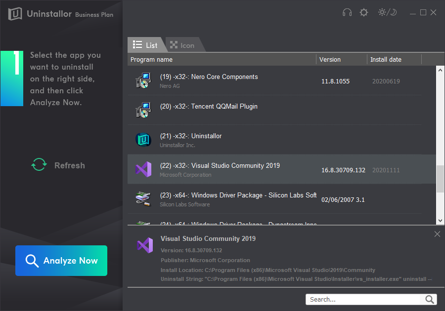 download ms visual studio professional 2019