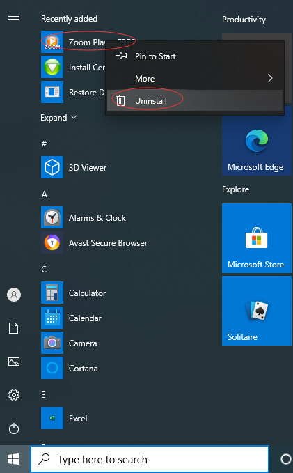 How to Uninstall Zoom Player Completely from Windows 10? - YooSecurity