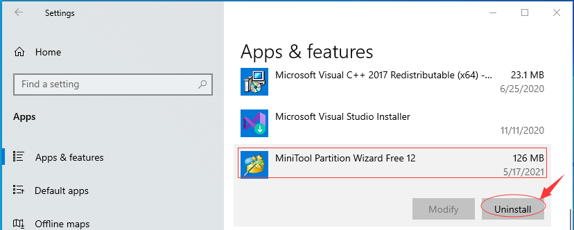minitool partition wizard 11 features